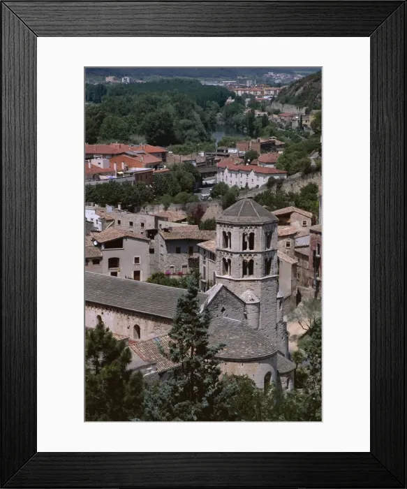 Framed Print : View over town Framed Print : View over town