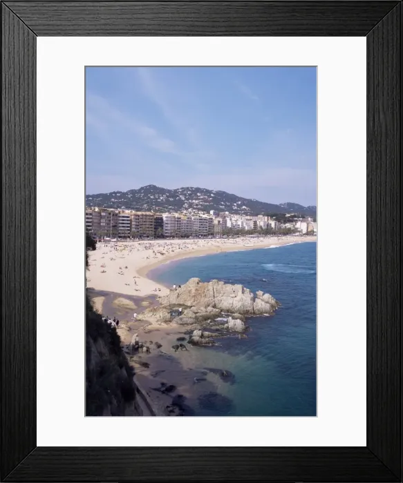 Framed Print : View of resort looking north Framed Print : View of resort looking north