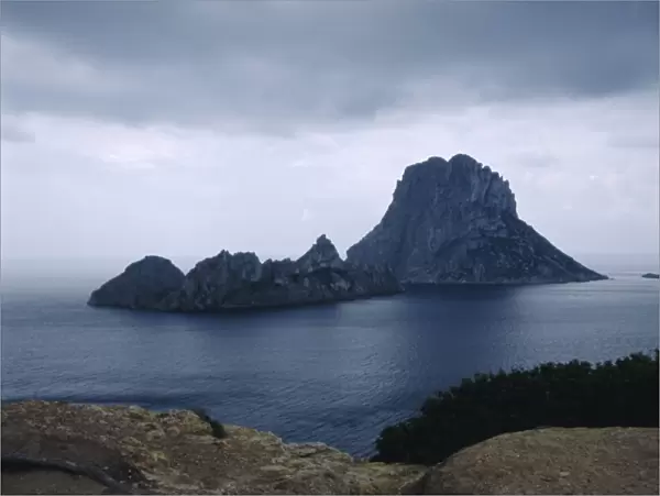 The island of Vedra off the coast of Ibiza