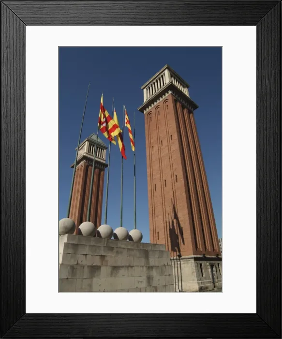 Framed Print : Placa Espanol Framed Print : Placa Espanol
