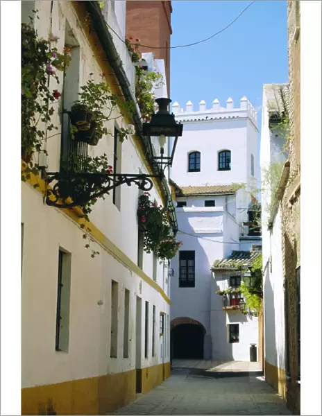 Quiet street in Seville