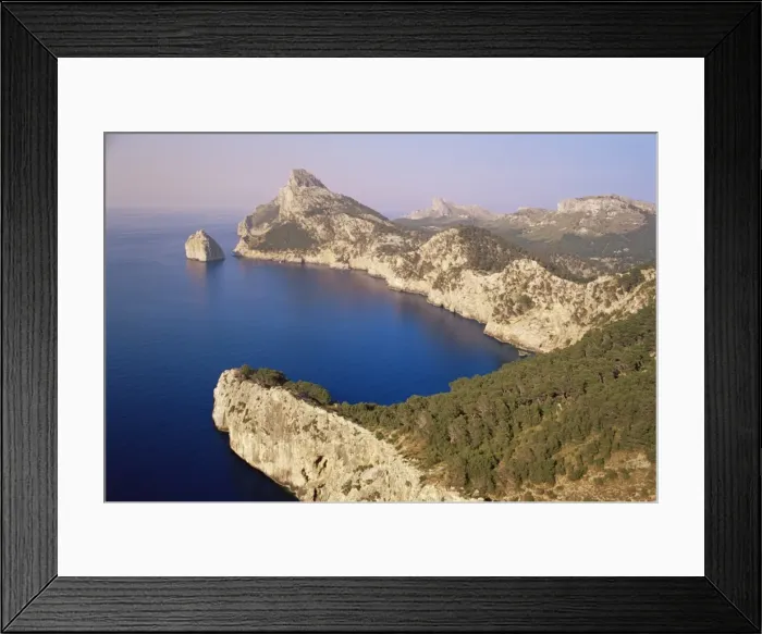 Framed Print : View of Formentor Cape from El Colomer viewpoint Framed Print : View of Formentor Cape from El Colomer viewpoint