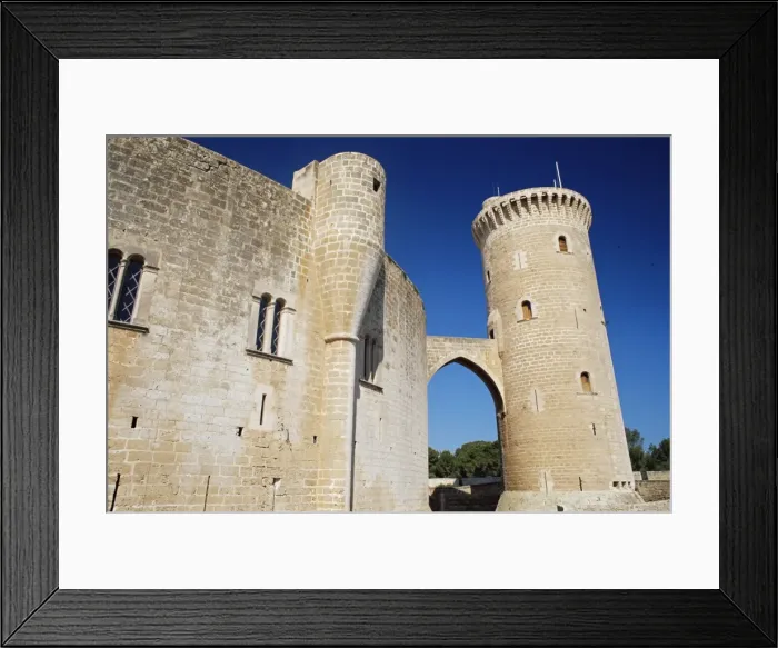 Framed Print : Castell de Bellver Framed Print : Castell de Bellver