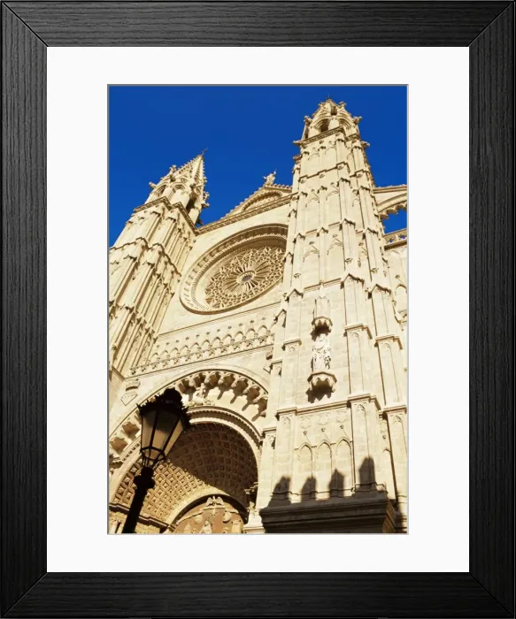 Framed Print : Facade of Palma Cathedral Framed Print : Facade of Palma Cathedral