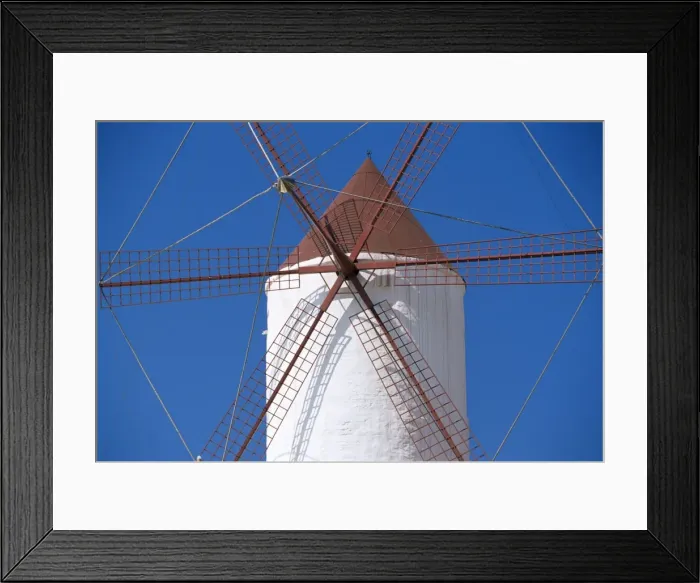 Framed Print : Old traditional windmill Framed Print : Old traditional windmill