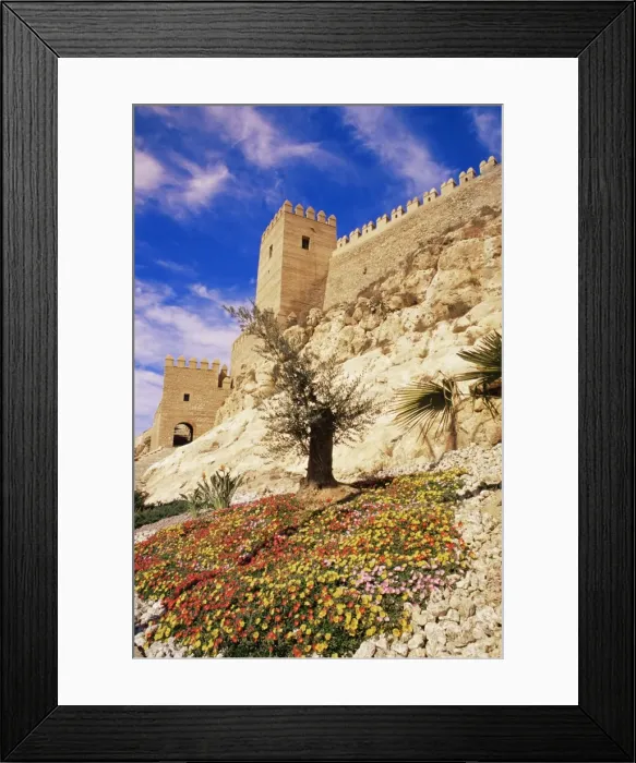 Framed Print : Alcazaba towers and walls Framed Print : Alcazaba towers and walls