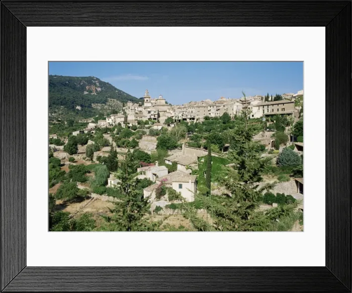 Framed Print : Village of Valldemossa