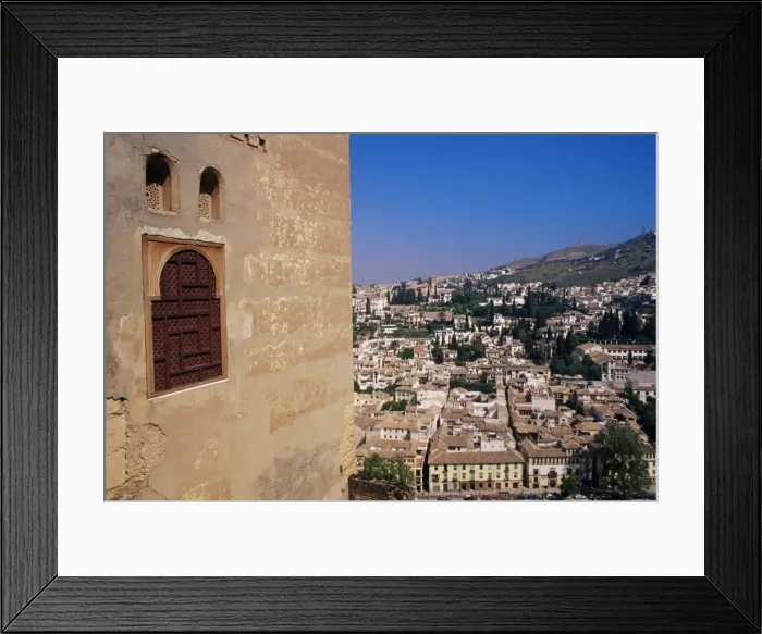 Framed Print : View of Granada from the Alhambra Framed Print : View of Granada from the Alhambra