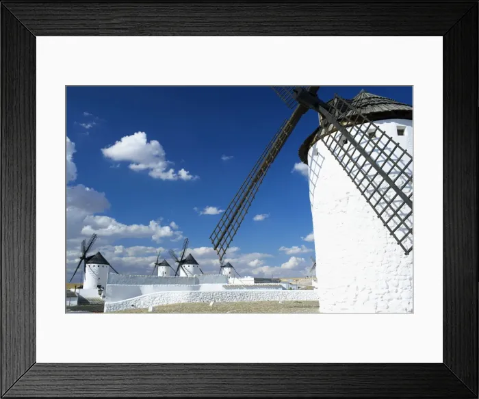 Framed Print : Old traditional windmills Framed Print : Old traditional windmills