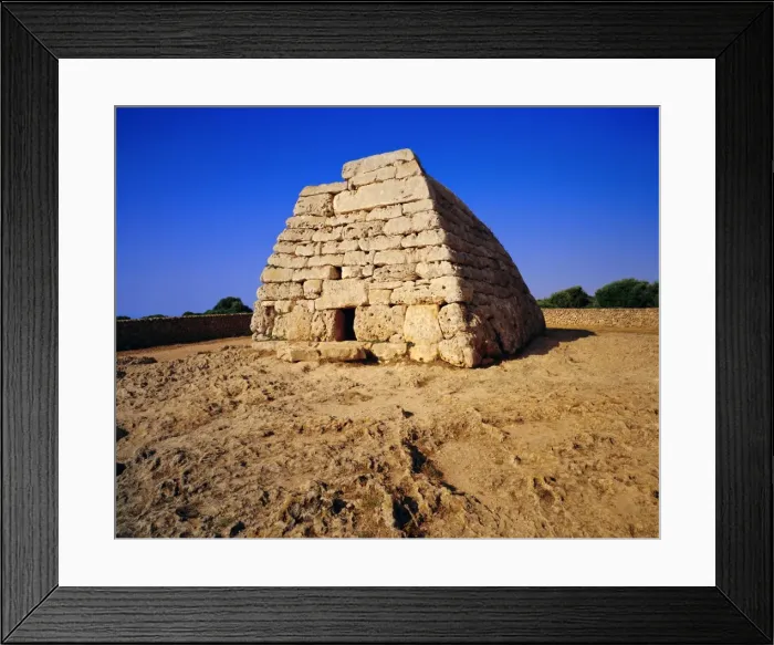 Framed Print : Naveta Es Tudons Framed Print : Naveta Es Tudons