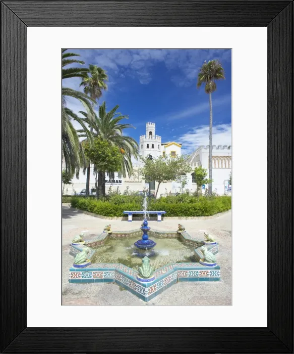 Framed Print : Plaza Santa Maria Framed Print : Plaza Santa Maria