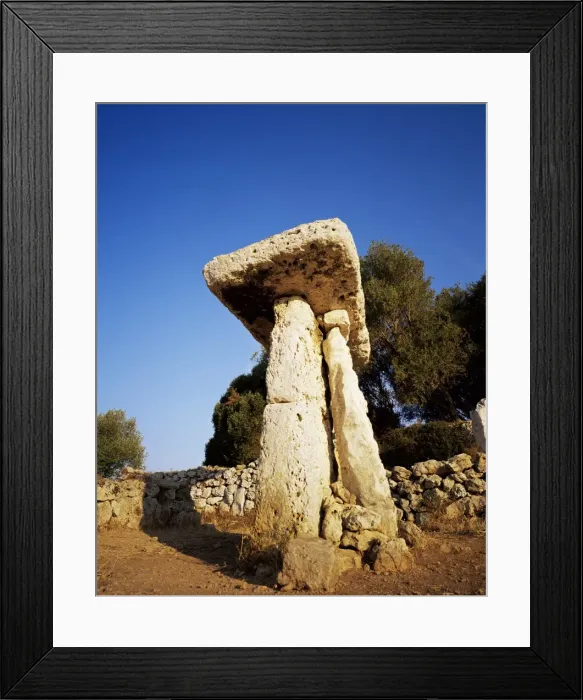 Framed Print : Taula of Torre Trencada Framed Print : Taula of Torre Trencada