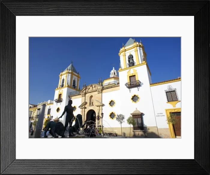 Framed Print : Socorro chuch Framed Print : Socorro chuch
