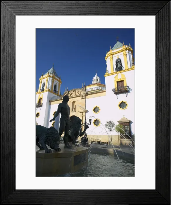 Framed Print : Socorro chuch Framed Print : Socorro chuch