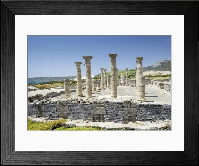 Framed Print : Ruins of Roman town of Baelo Claudia Framed Print : Ruins of Roman town of Baelo Claudia
