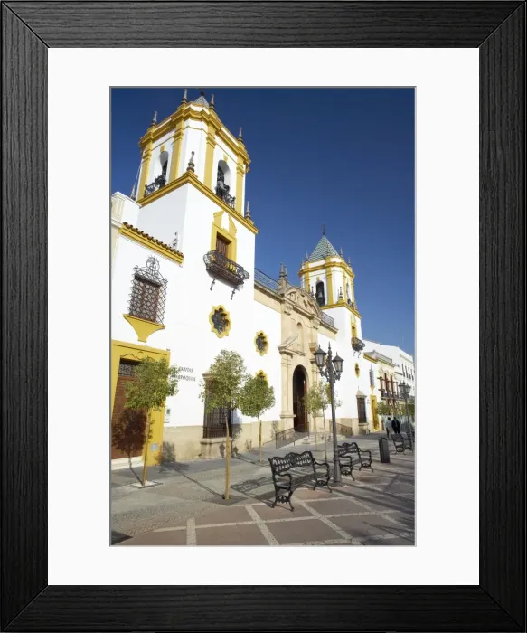 Framed Print : Socorro chuch Framed Print : Socorro chuch