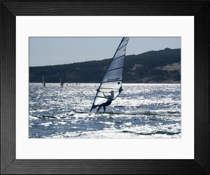 Framed Print : Windsurfer Framed Print : Windsurfer