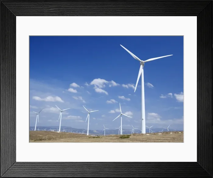 Framed Print : Windmills, Tarifa Framed Print : Windmills, Tarifa