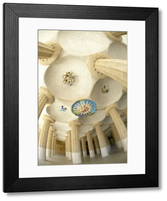Framed Print : Parc Guell (Guell Park) Framed Print : Parc Guell (Guell Park)