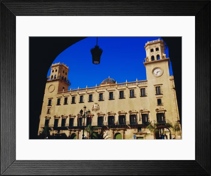 Framed Print : Placa de l Ayunamento Framed Print : Placa de l Ayunamento