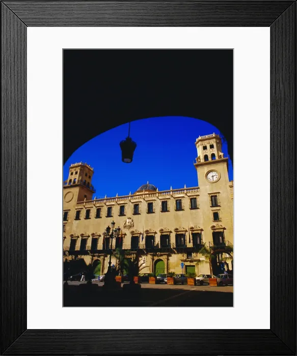 Framed Print : Plaza de l Ayuntamento Framed Print : Plaza de l Ayuntamento