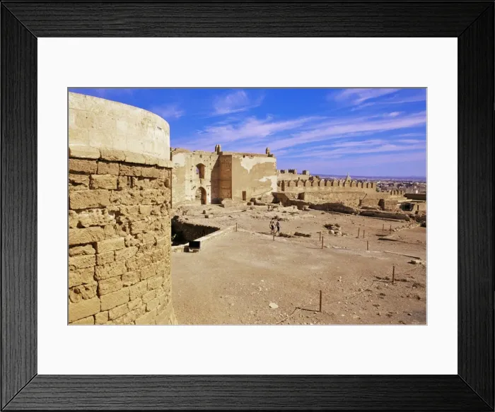 Framed Print : Ruins and defensive walls (Segundo Recinto) Framed Print : Ruins and defensive walls (Segundo Recinto)