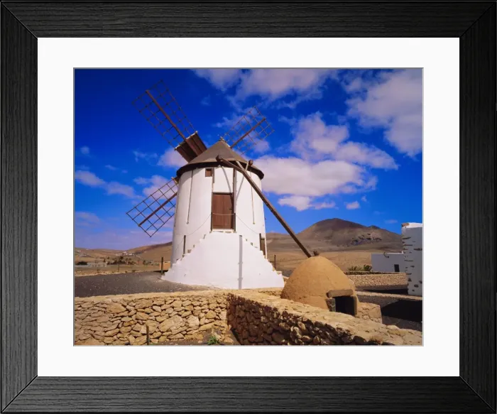 Framed Print : Old windmill with old stone oven Framed Print : Old windmill with old stone oven