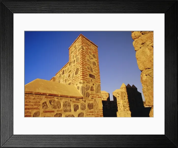 Framed Print : San Miguel Castle (built over Muslim and Roman fortifications Framed Print : San Miguel Castle (built over Muslim and Roman fortifications