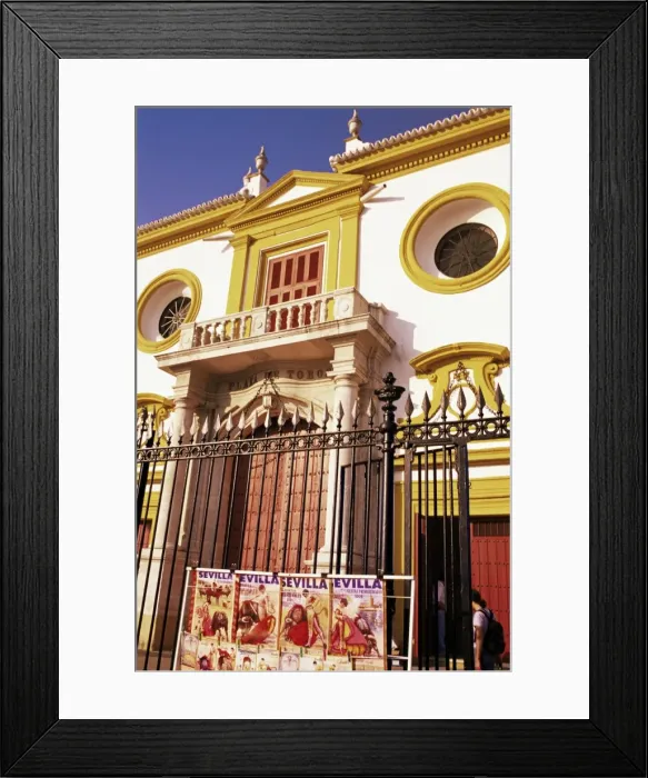 Framed Print : Plaza de Toros de la Real Maestranza Framed Print : Plaza de Toros de la Real Maestranza