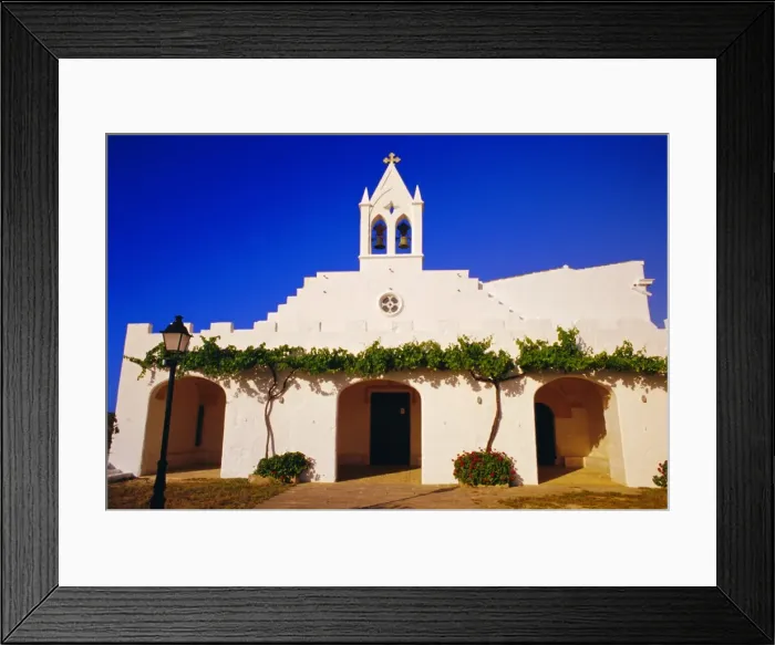 Framed Print : Sant Joan de Missa church Framed Print : Sant Joan de Missa church