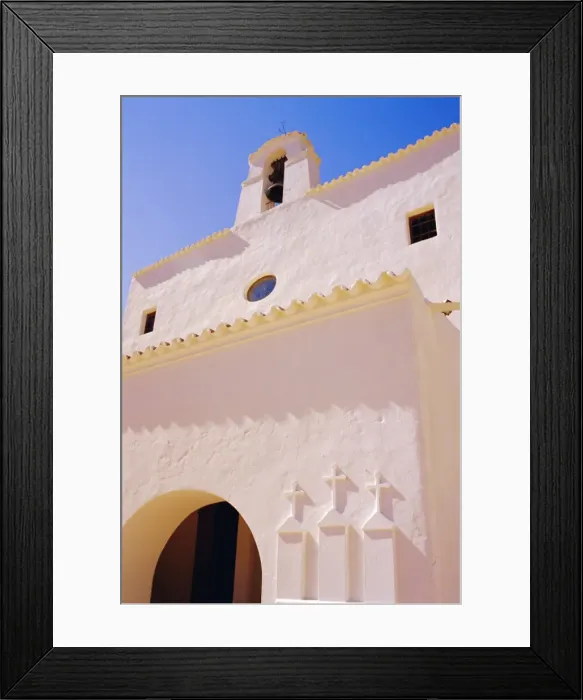 Framed Print : Sant Joseps (St Joseph s) Church Framed Print : Sant Joseps (St Joseph s) Church