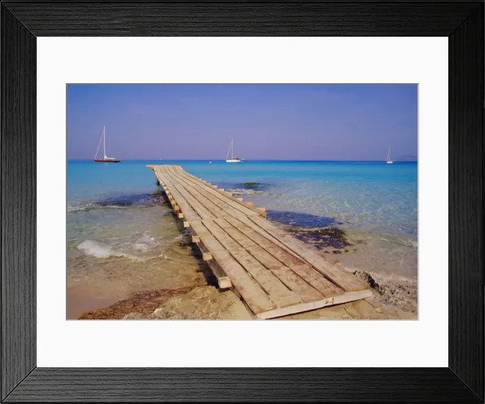 Framed Print : Blaya de ses Illetes Framed Print : Blaya de ses Illetes