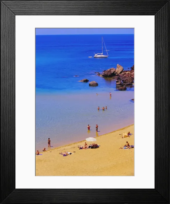 Framed Print : Cap Cavalleria Beach Framed Print : Cap Cavalleria Beach