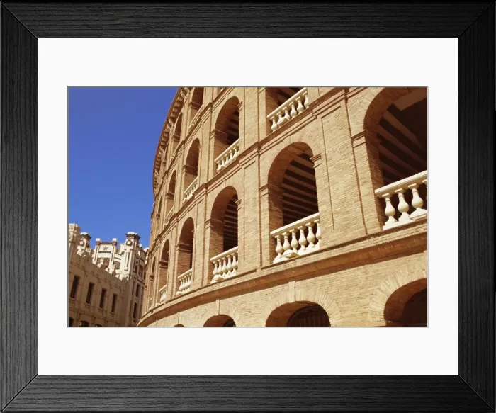 Framed Print : Exterior of the Plaza de Toros (bullring) Framed Print : Exterior of the Plaza de Toros (bullring)