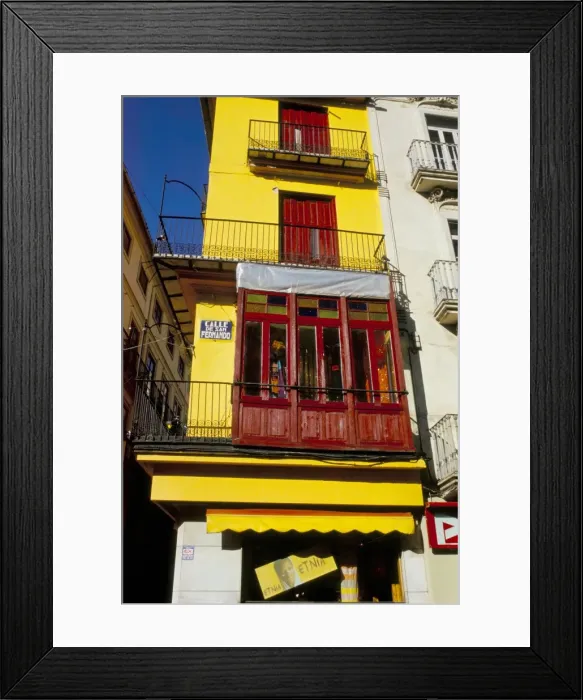 Framed Print : Colourful old house Framed Print : Colourful old house
