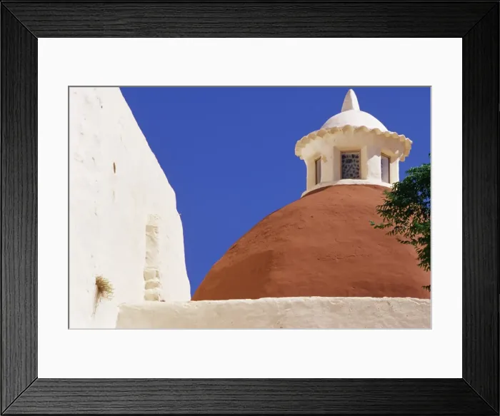 Framed Print : Dome of Sant Eulalia Christian church Framed Print : Dome of Sant Eulalia Christian church