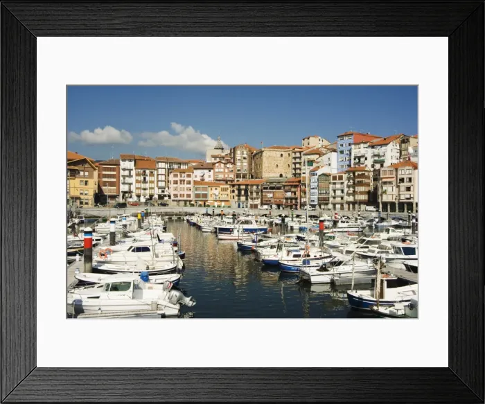 Framed Print : Old Town harbour Framed Print : Old Town harbour