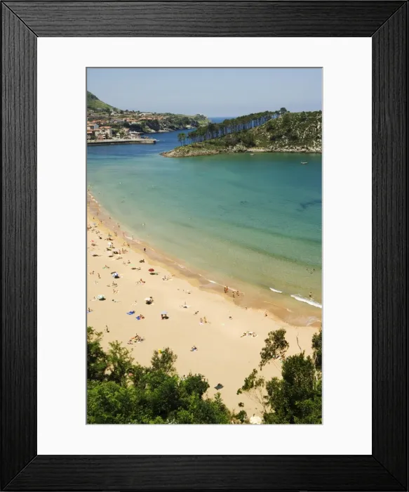 Framed Print : Lekeitio Beach Framed Print : Lekeitio Beach
