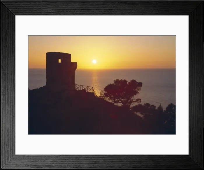 Framed Print : The Mirador of ses Animes Framed Print : The Mirador of ses Animes