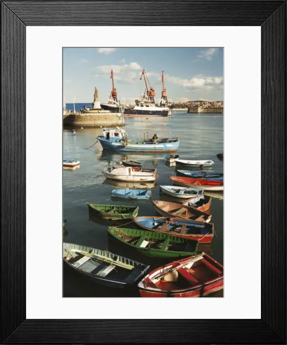 Framed Print : Port of Santurtzi Framed Print : Port of Santurtzi