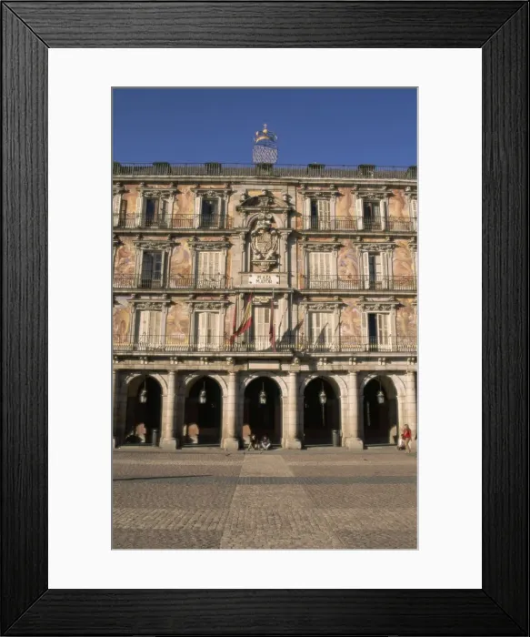 Framed Print : Building on the Plaza Mayor Framed Print : Building on the Plaza Mayor