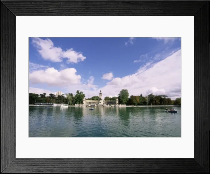 Framed Print : Monument to King Alfonso XII in El Retiro park Framed Print : Monument to King Alfonso XII in El Retiro park