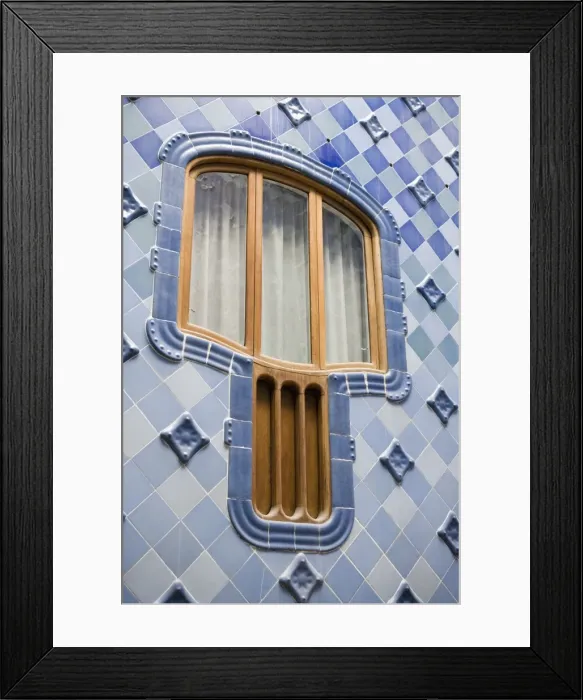Framed Print : Interior window Framed Print : Interior window