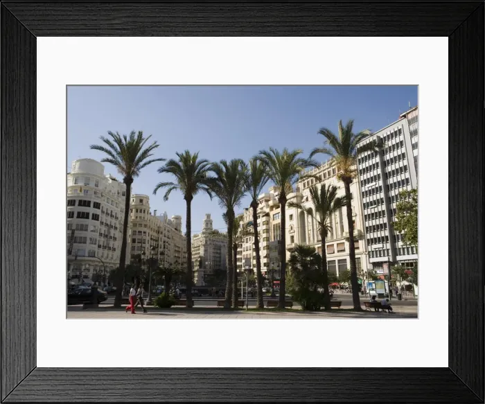 Framed Print : Plaza Ayuntamiento Framed Print : Plaza Ayuntamiento