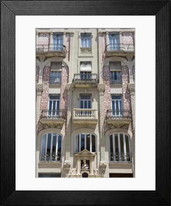 Framed Print : art deco house Framed Print : art deco house