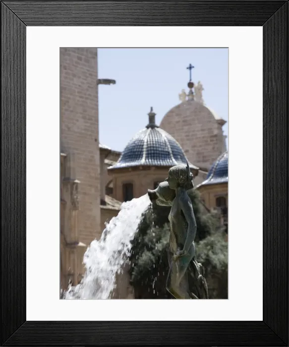 Framed Print : Turia fountain Framed Print : Turia fountain
