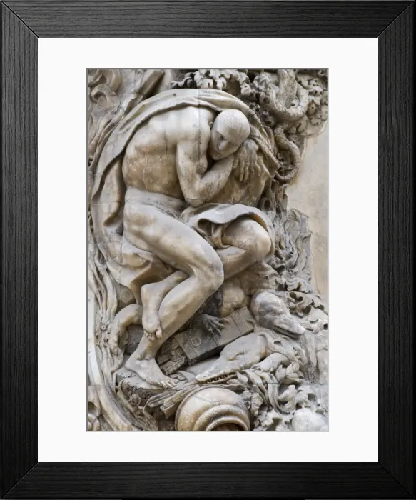 Framed Print : statue of man Framed Print : statue of man