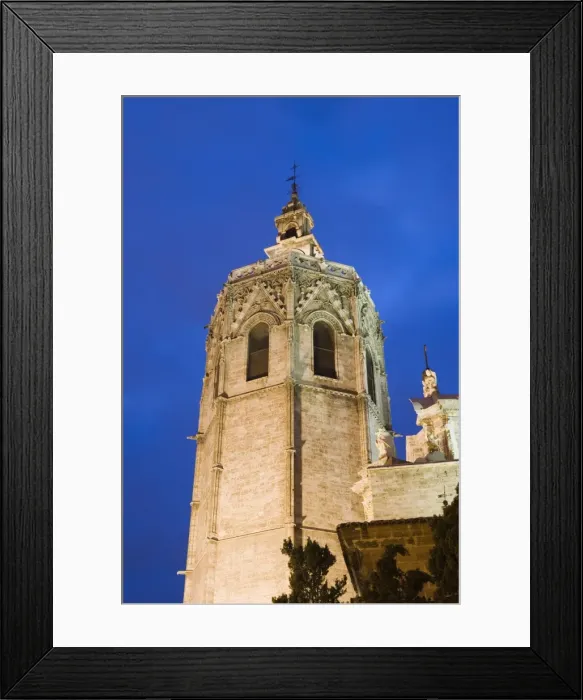 Framed Print : tower, el Miguelet Framed Print : tower, el Miguelet