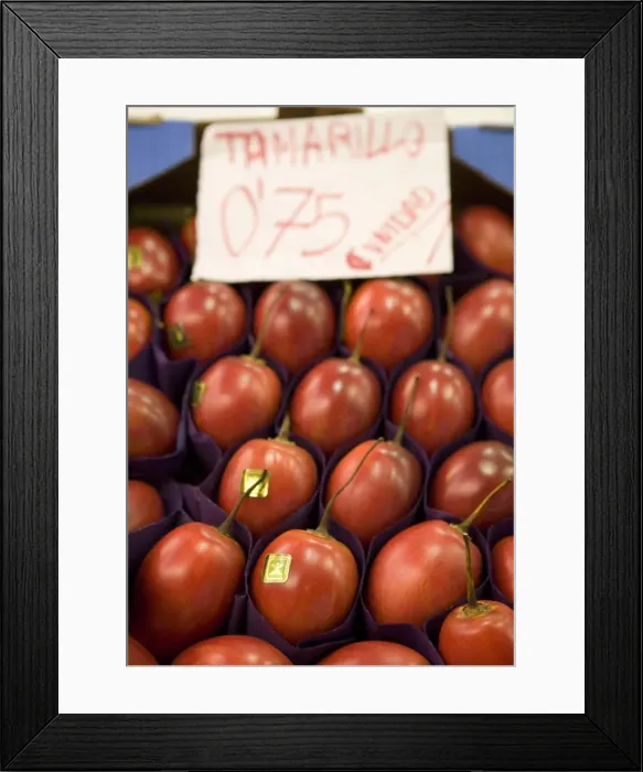 Framed Print : tamarillo, Mercado Central Framed Print : tamarillo, Mercado Central