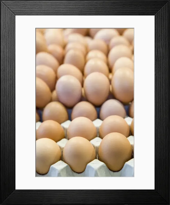 Framed Print : Free range eggs for sale Framed Print : Free range eggs for sale
